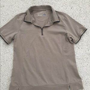 Light brown Cutter & Buck shirt